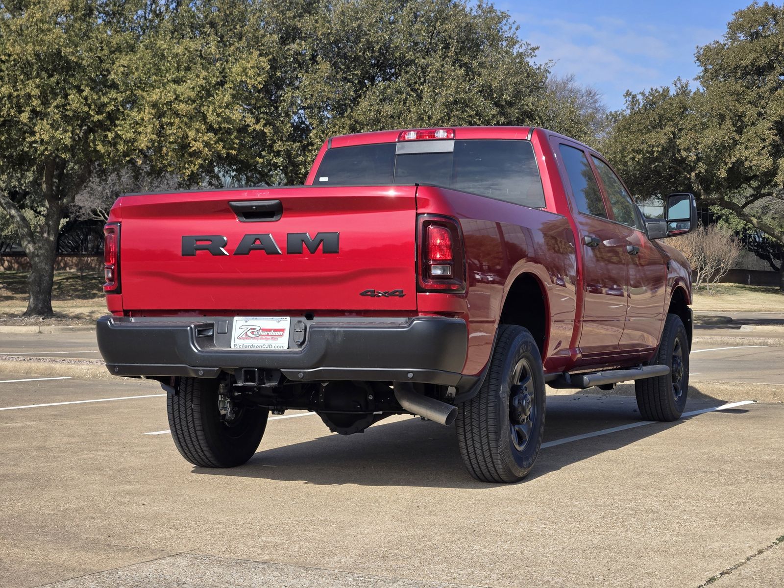 New 2026 Molten Red Pearlcoat Ram TRADESMAN CREW CAB 4X4 6