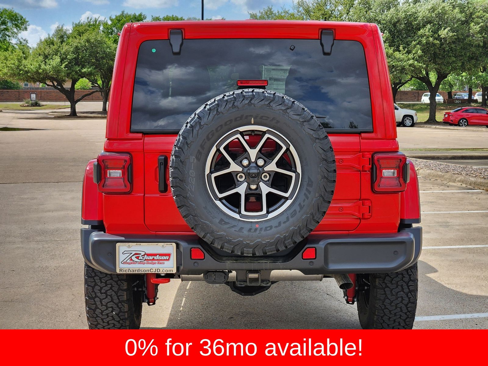 New 2026 Firecracker Red Jeep 4-DOOR RUBICON image 5