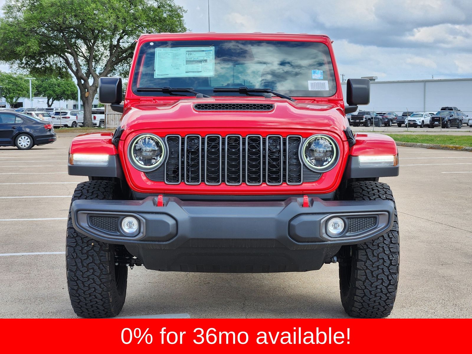 New 2026 Firecracker Red Jeep 4-DOOR RUBICON image 7