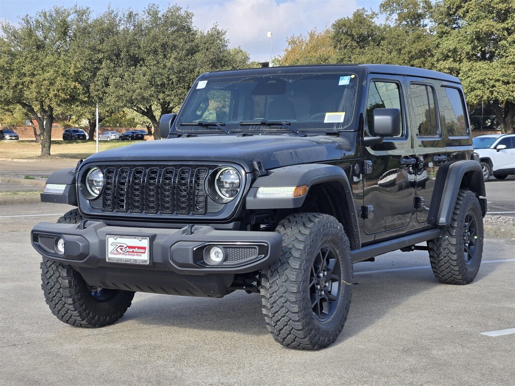New 2026 Jeep Wrangler 4-DOOR WILLYS Sport Utility