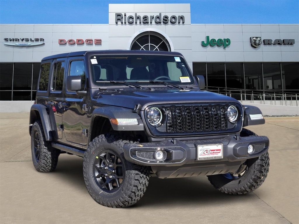 New 2026 Jeep Wrangler 4-DOOR WILLYS Sport Utility