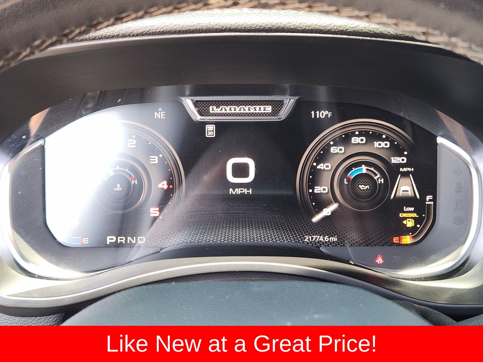 Used 2026 Ceramic Gray Clearcoat Ram Laramie image 26