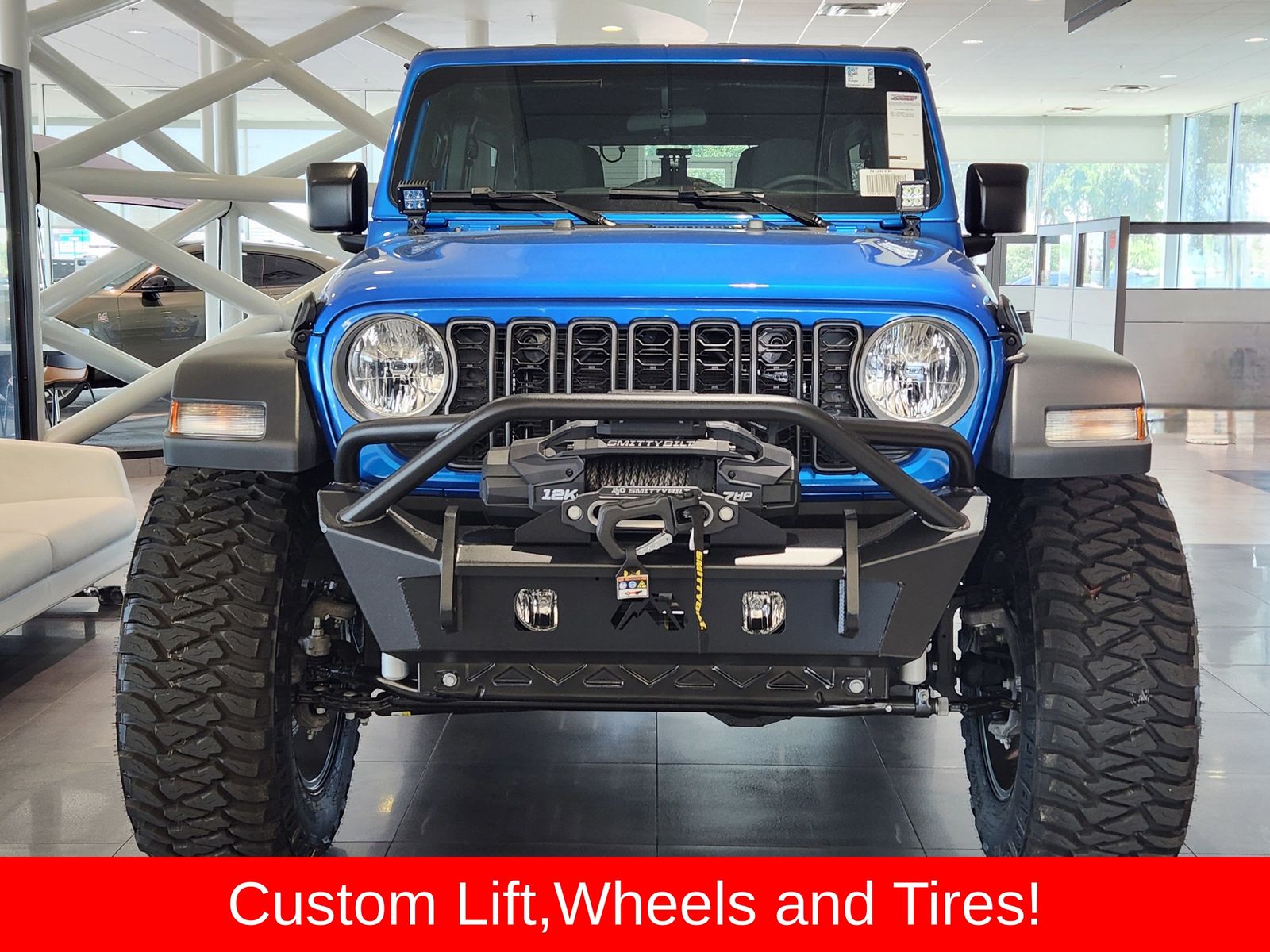 New 2026 Hydro Blue Pearlcoat Jeep 4-DOOR SPORT image 6