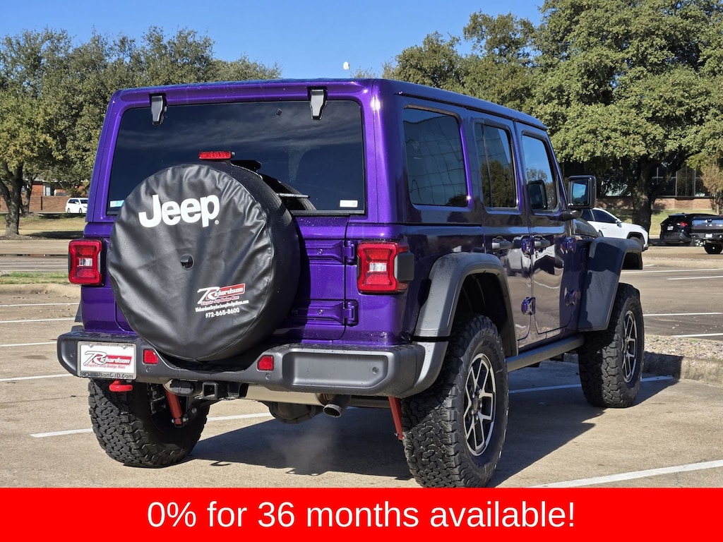 New 2026 Jeep Wrangler 4-DOOR RUBICON Sport Utility