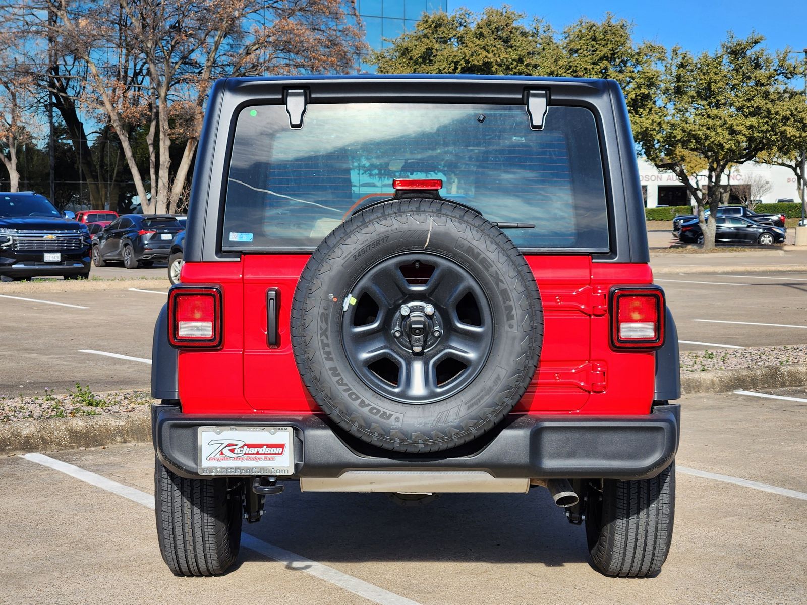 New 2026 Firecracker Red Jeep 4-DOOR SPORT image 5