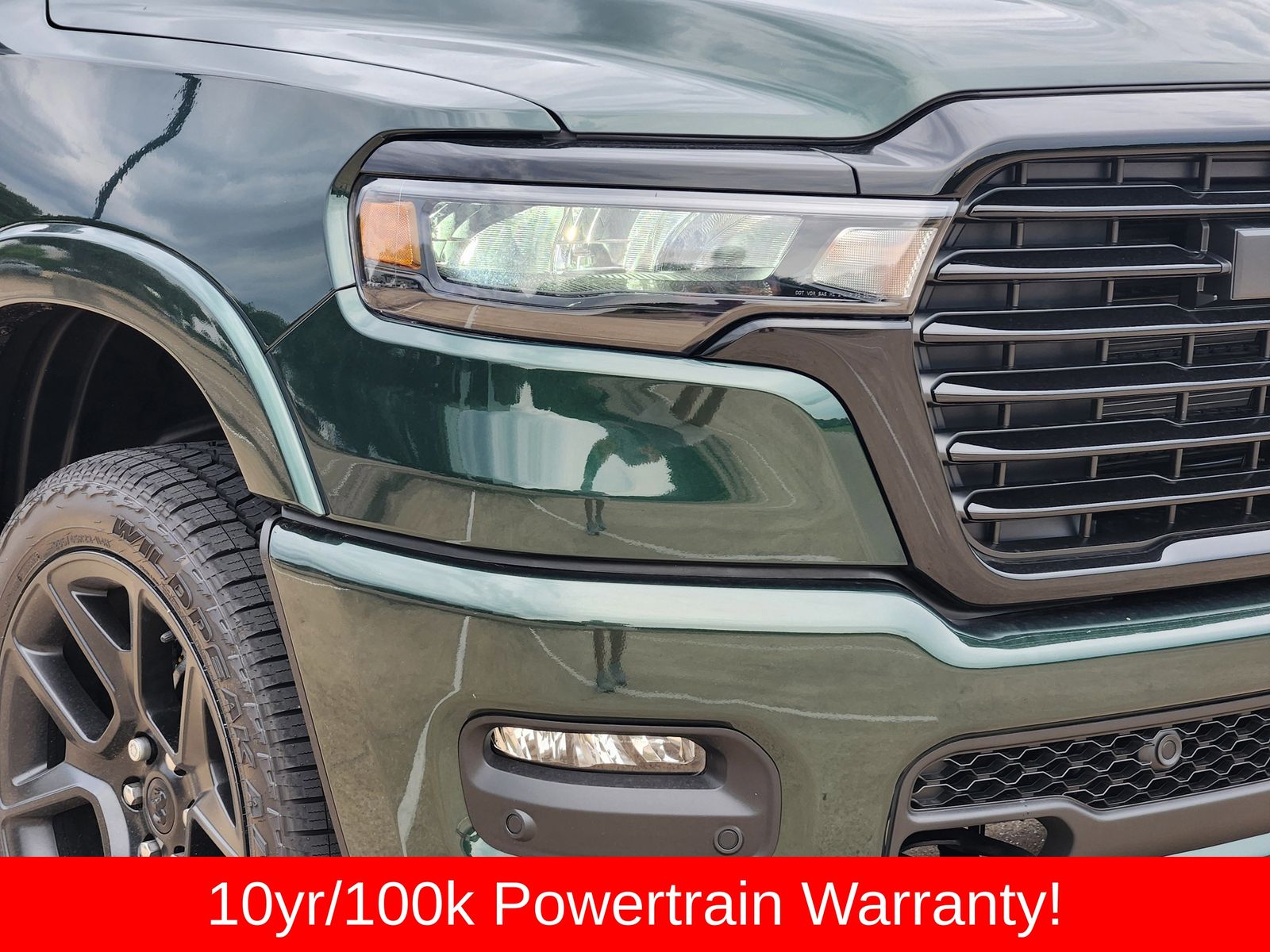 New 2026 Serrano Green Ram LARAMIE CREW CAB 4X4 5