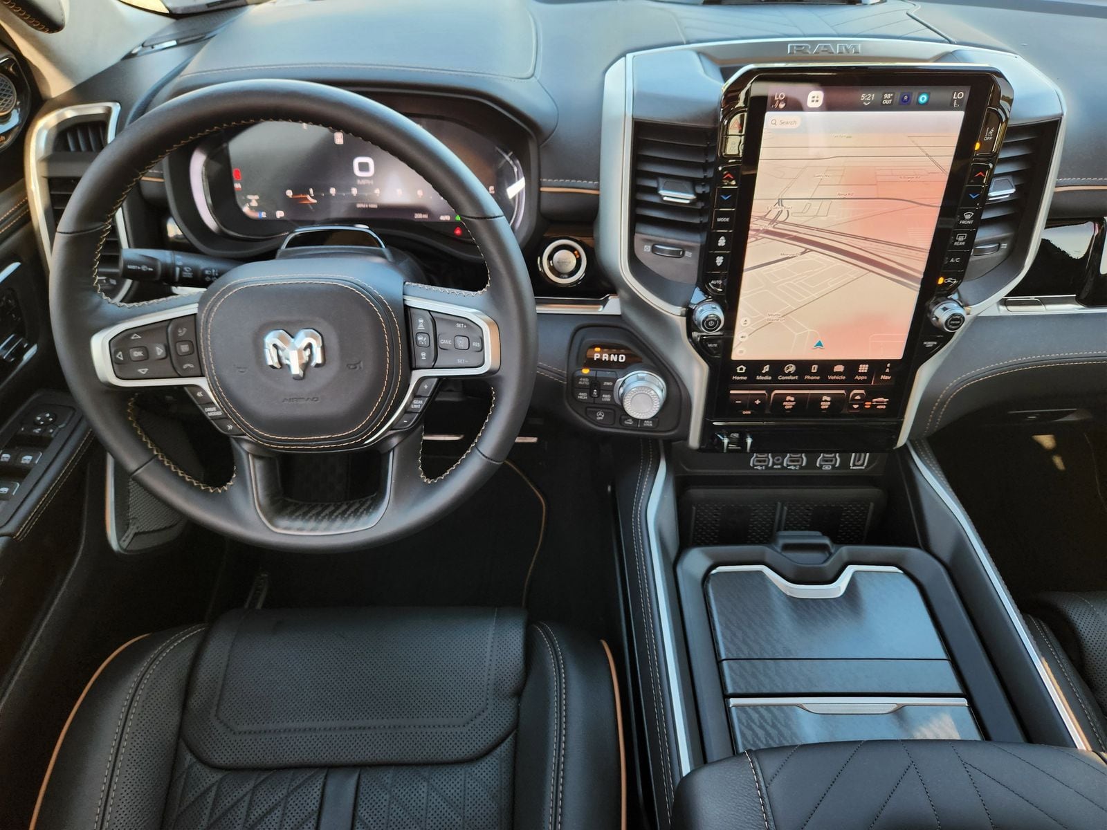 New 2026 Ivory White Tri-Coat Pearlcoat Ram TUNGSTEN CREW CAB 4X4 image 40