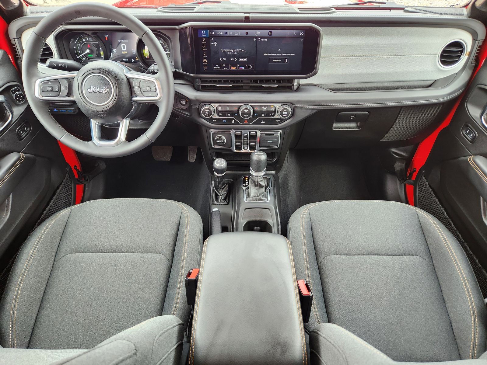 Certified Used 2025 Firecracker Red Jeep Sahara image 34