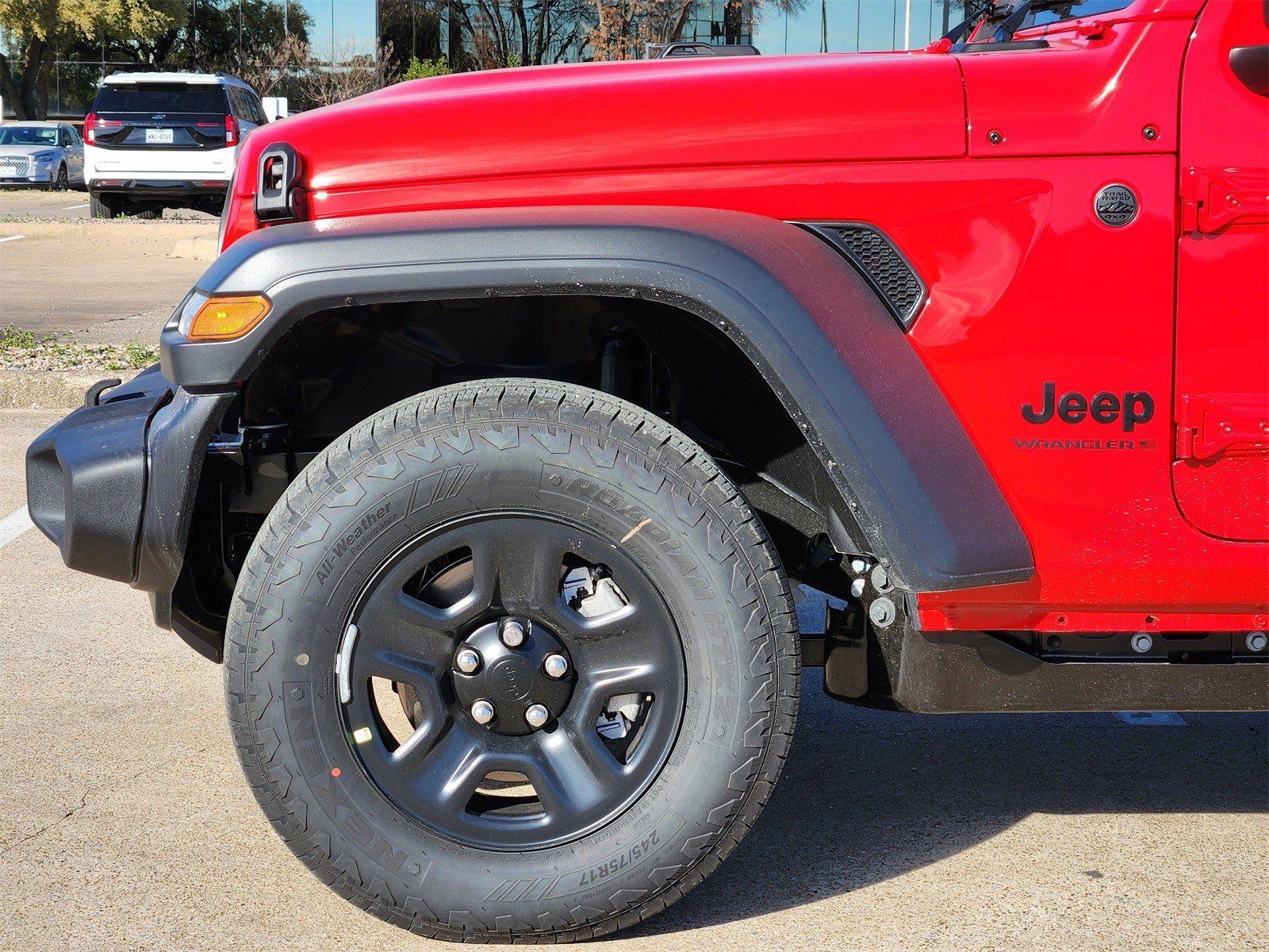 New 2026 Firecracker Red Jeep 4-DOOR SPORT image 9