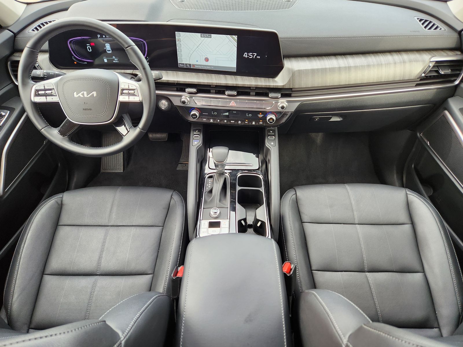 Used 2025 Ebony Black Kia EX image 34