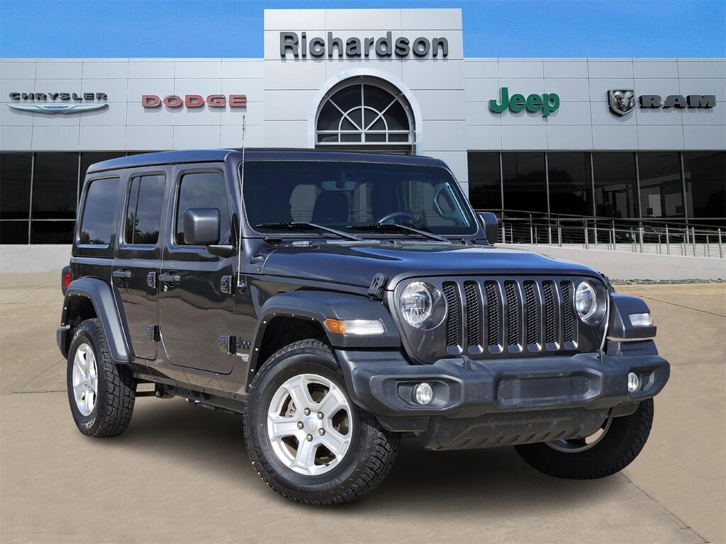 Certified 2021 Jeep Wrangler Unlimited Sport SUV