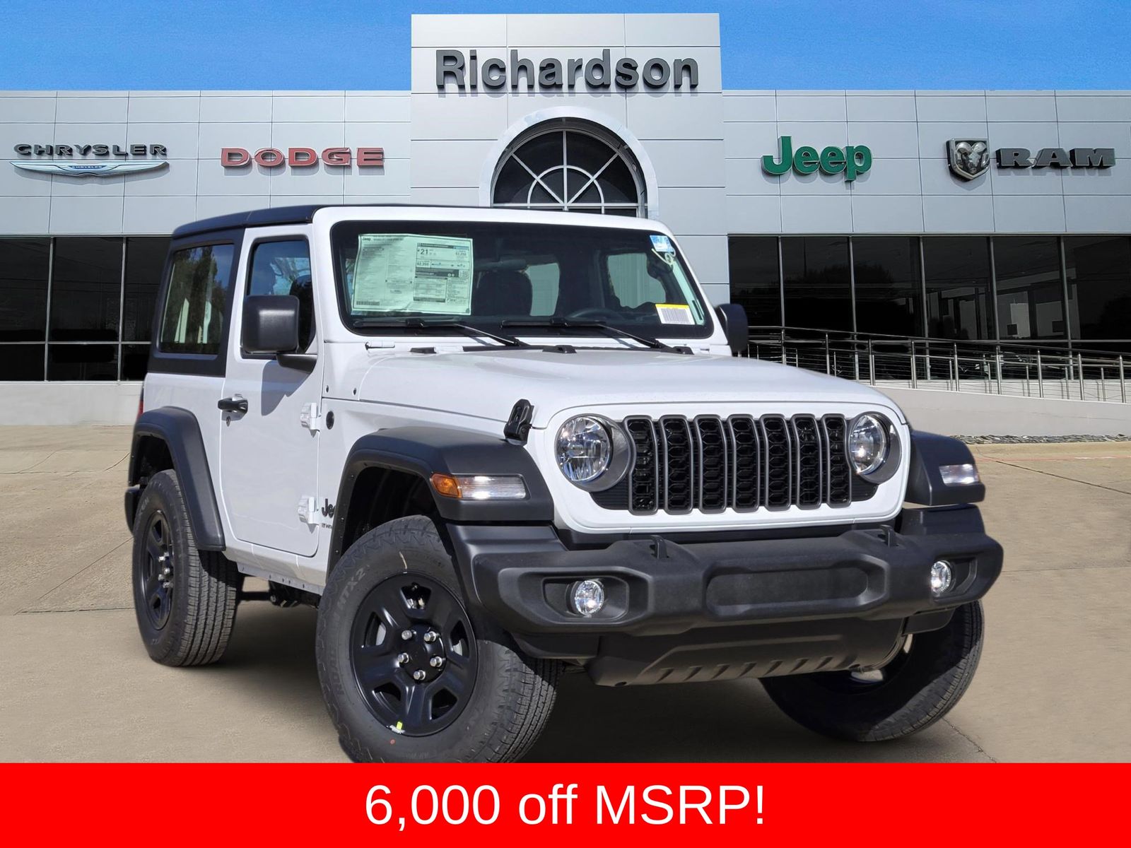 2026 Jeep Wrangler 2-DOOR SPORT