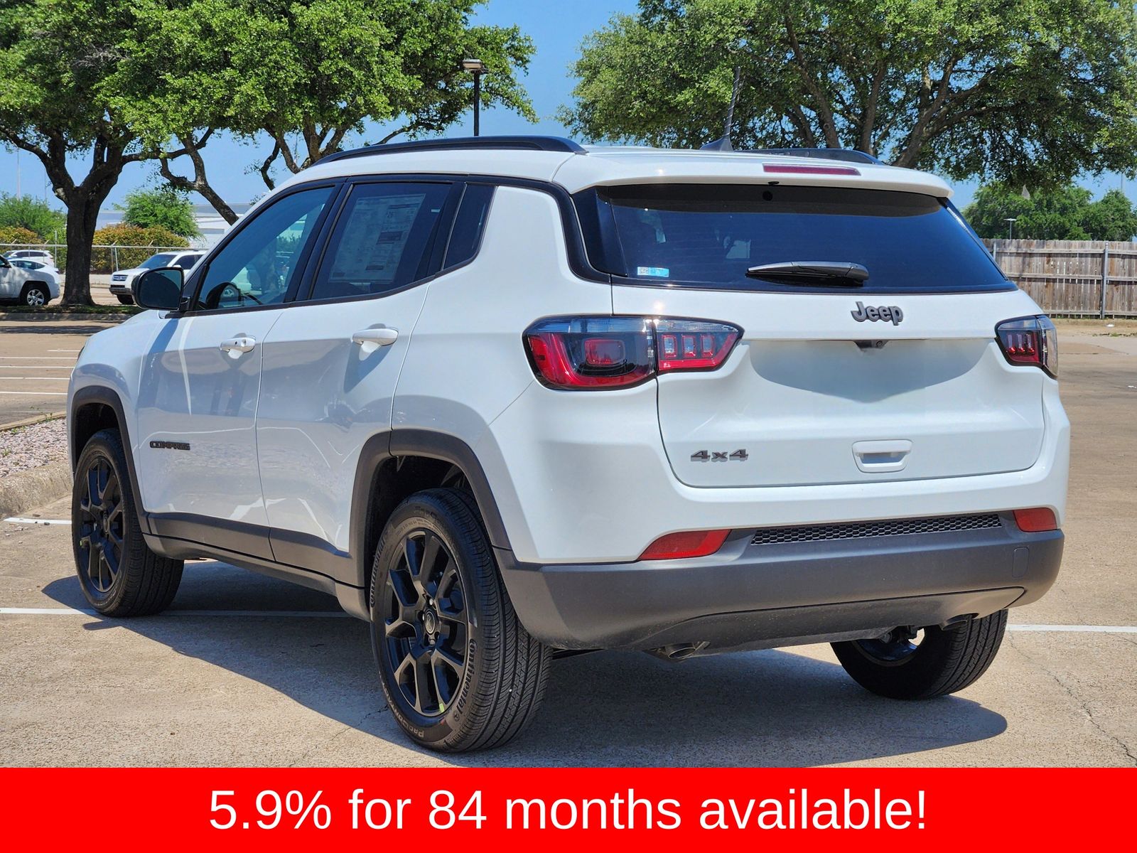 New 2026 Bright White Jeep LATITUDE ALTITUDE 4X4 image 4