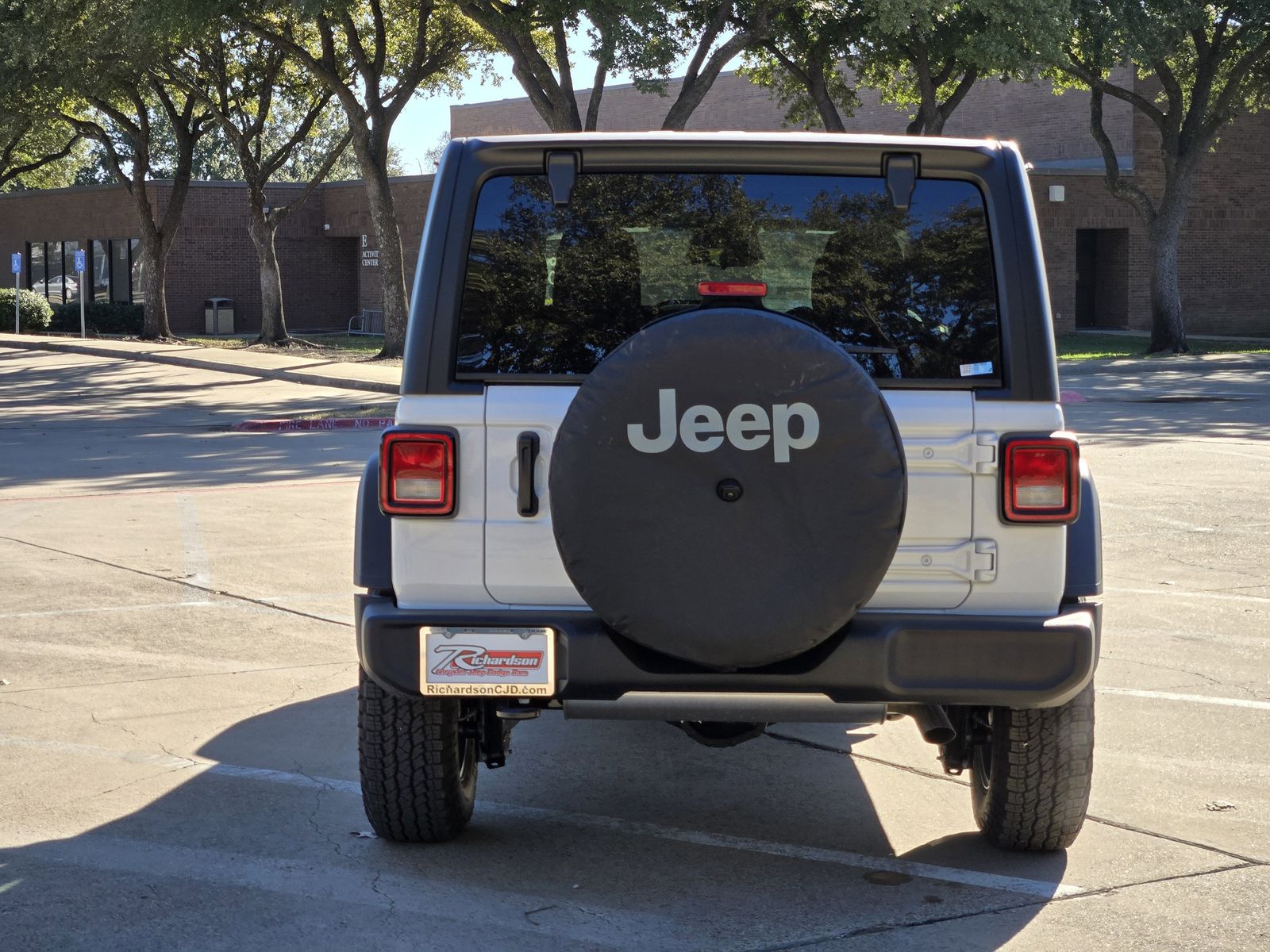 New 2026 Bright White Jeep 4-DOOR SPORT S image 6