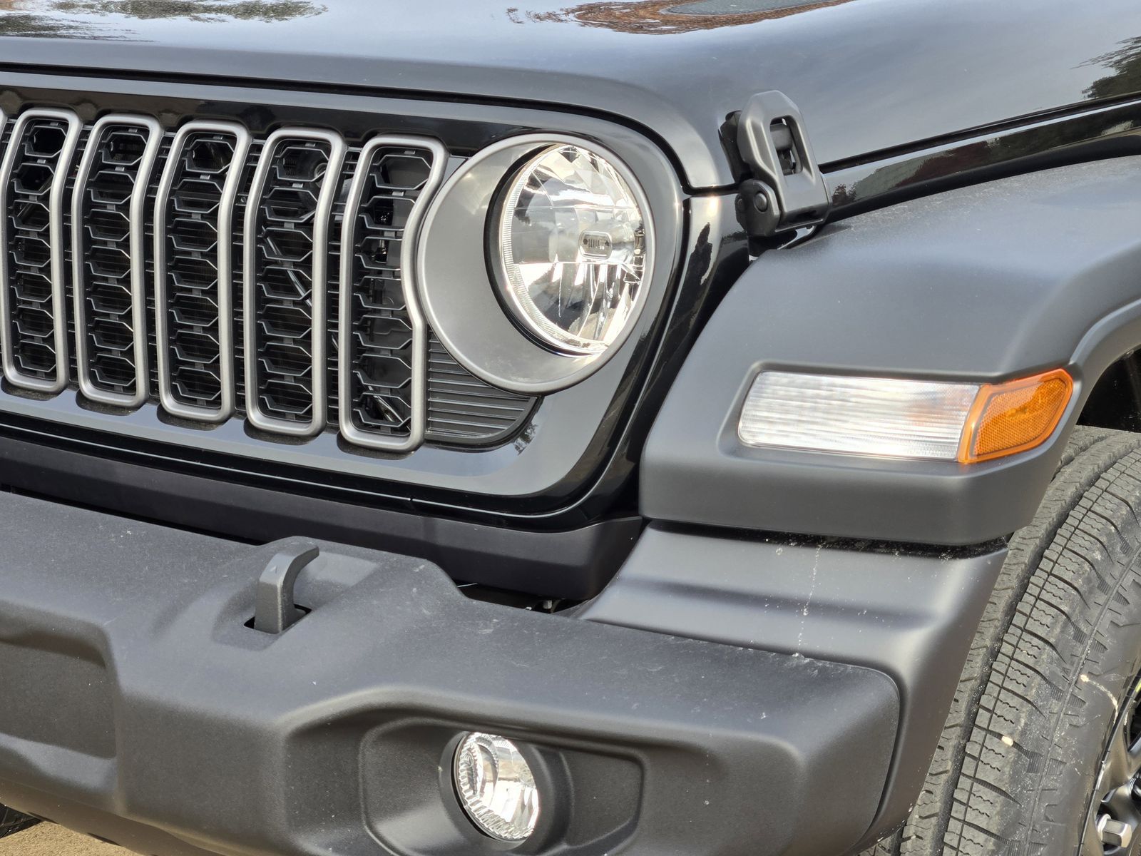 New 2026 Black Jeep 4-DOOR SPORT image 8