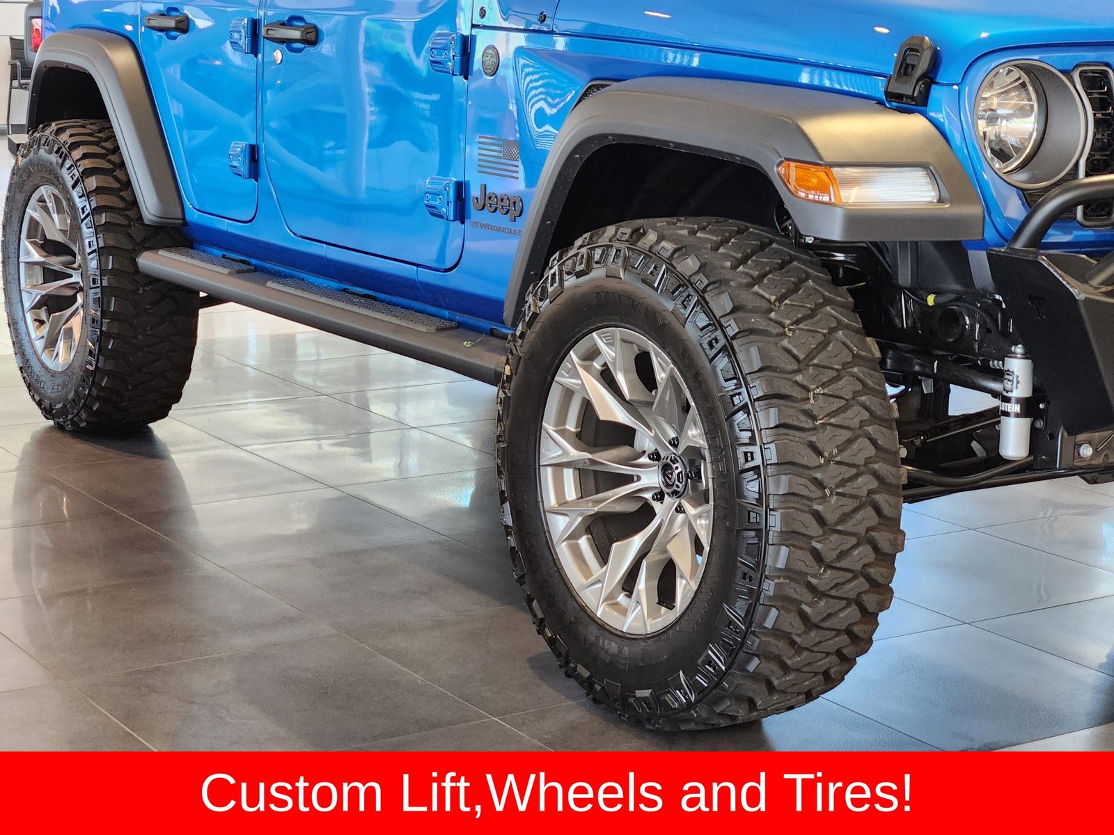 New 2026 Hydro Blue Pearlcoat Jeep 4-DOOR SPORT image 10