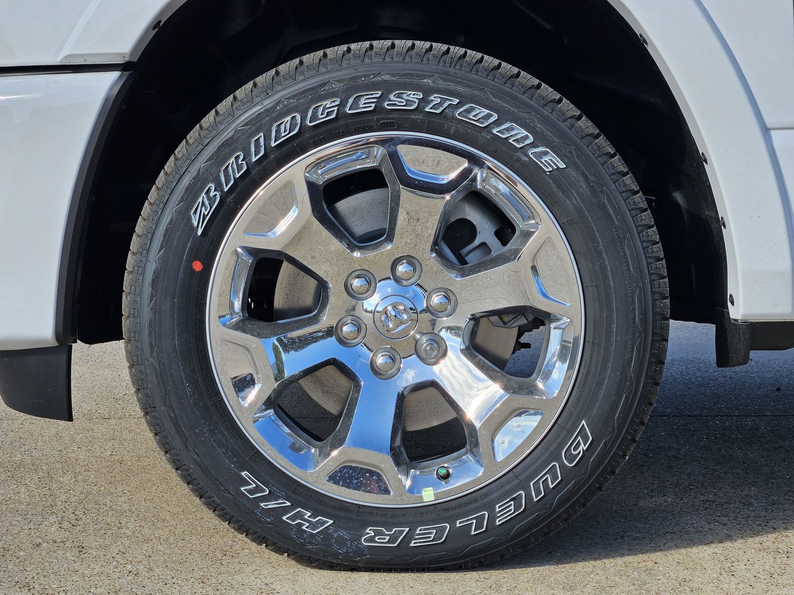 New 2026 Bright White Ram LONE STAR CREW CAB 4X4 5