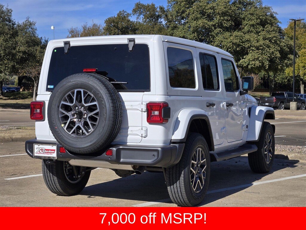 New 2026 Jeep Wrangler 4-DOOR SAHARA Sport Utility