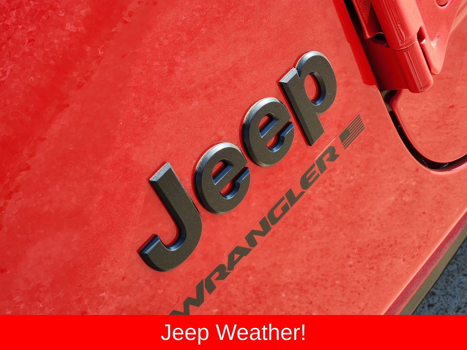 New 2026 Firecracker Red Jeep 4-DOOR SPORT image 18
