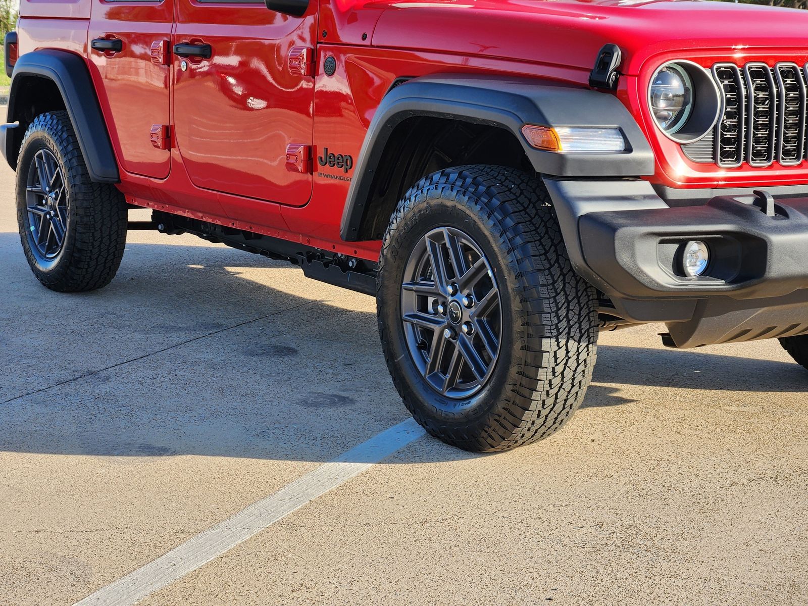 New 2026 Firecracker Red Jeep 4-DOOR SPORT S image 11