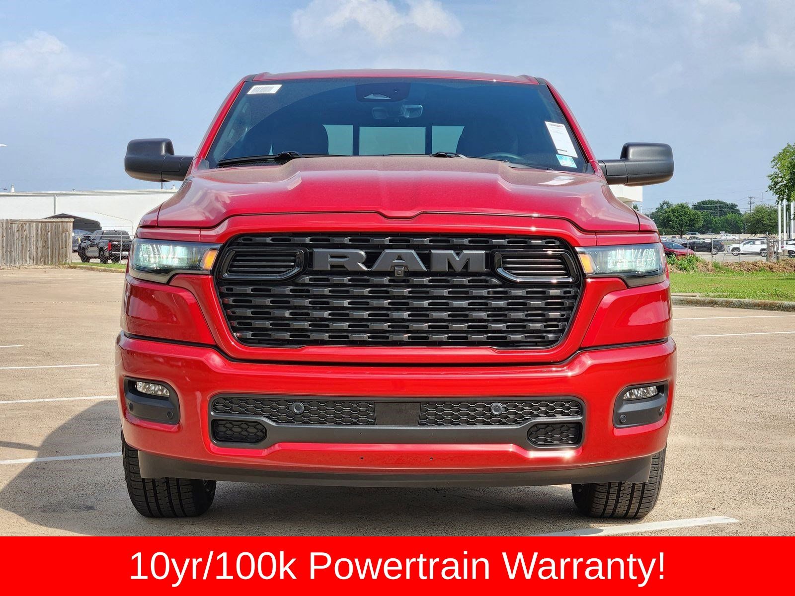 New 2026 Molten Red Pearlcoat Ram EXPRESS CREW CAB 4X2 5