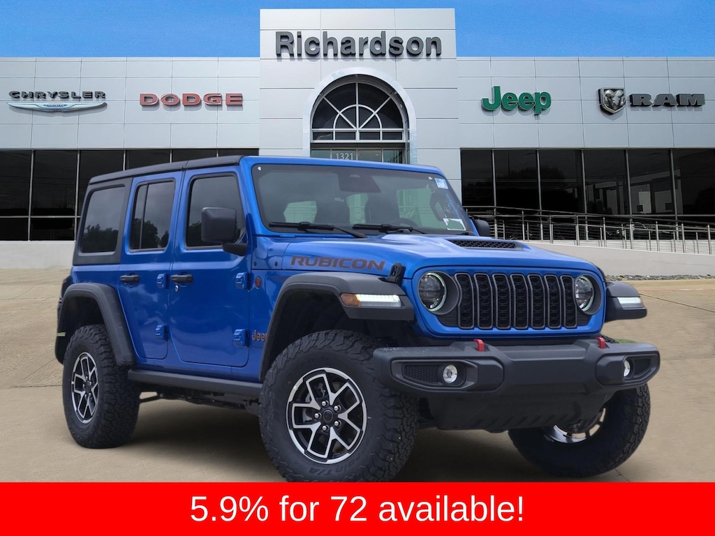New 2026 Jeep Wrangler 4-DOOR RUBICON Sport Utility