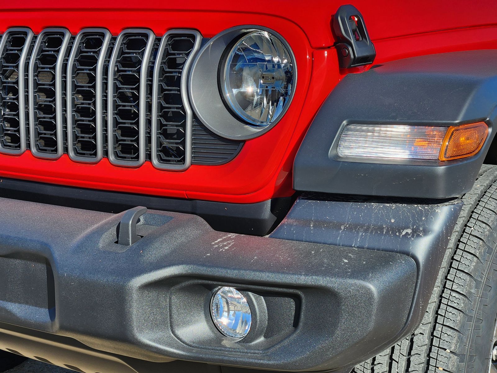 New 2026 Firecracker Red Jeep 4-DOOR SPORT image 8