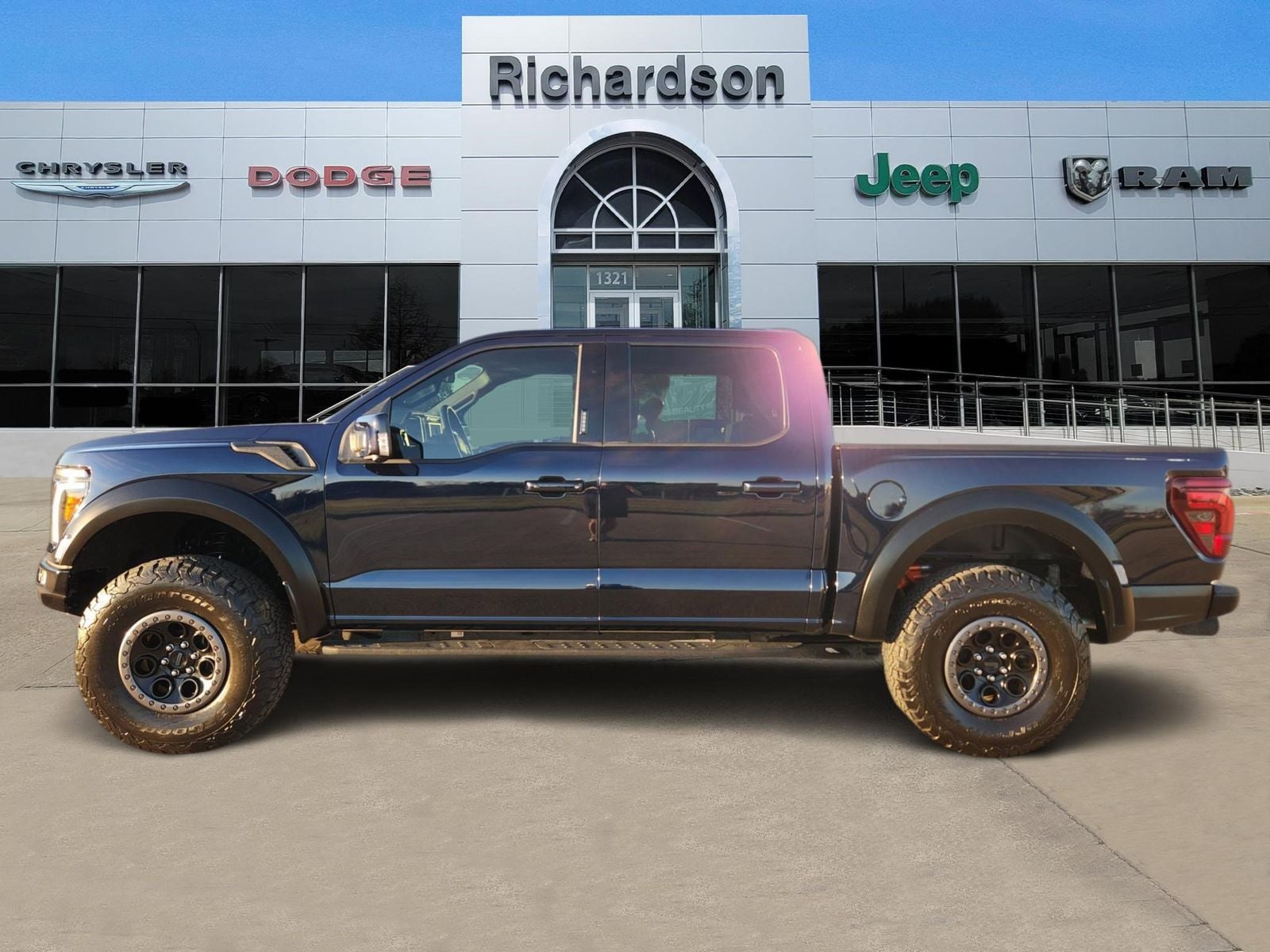 Used 2024 Antimatter Blue Ford Raptor image 3