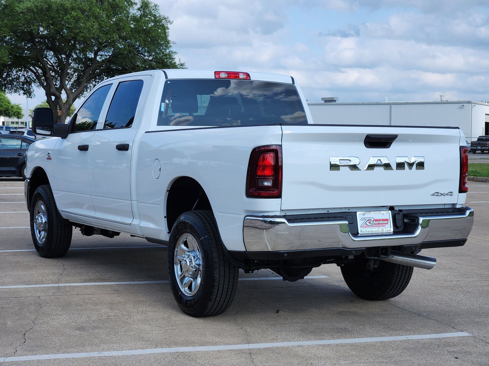 New 2026 Bright White Ram TRADESMAN CREW CAB 4X4 6