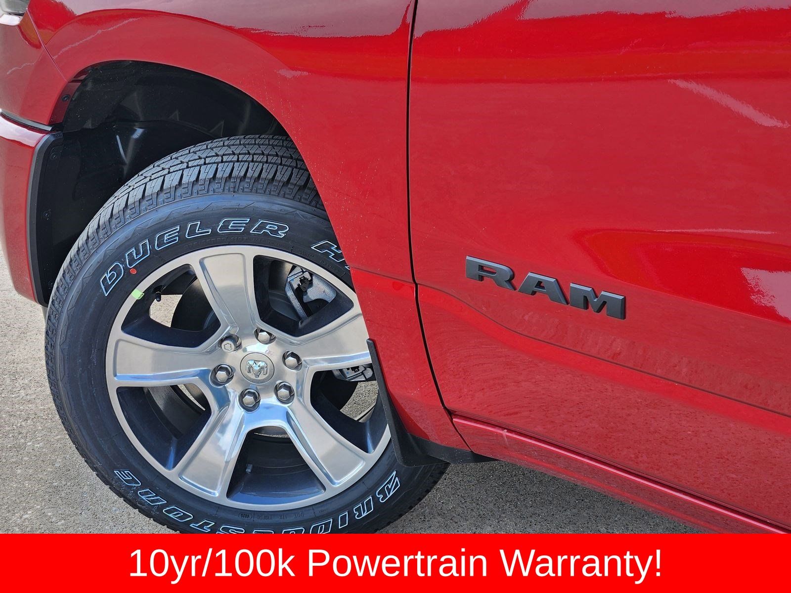 New 2026 Molten Red Pearlcoat Ram EXPRESS CREW CAB 4X2 5