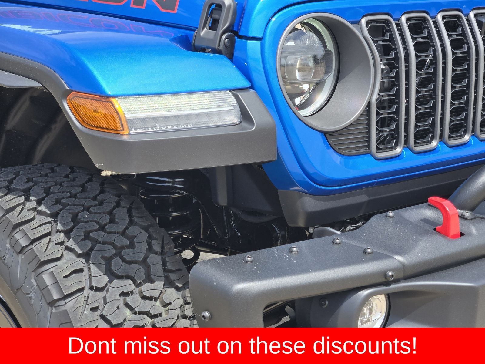 New 2026 Hydro Blue Pearlcoat Jeep 4-DOOR RUBICON X image 9