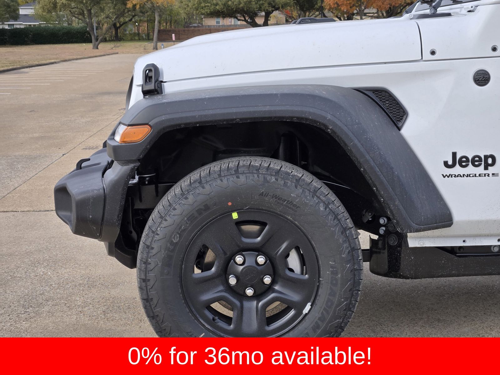 New 2026 Bright White Jeep 2-DOOR SPORT image 9