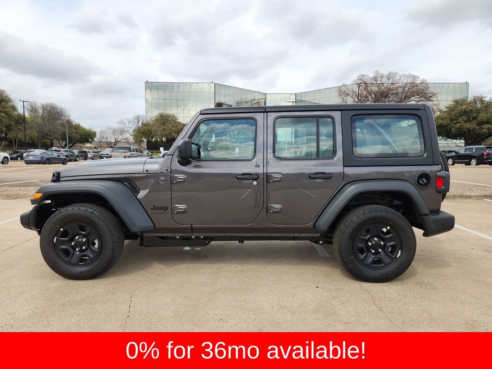 New 2026 Granite Crystal Jeep 4-DOOR SPORT image 3
