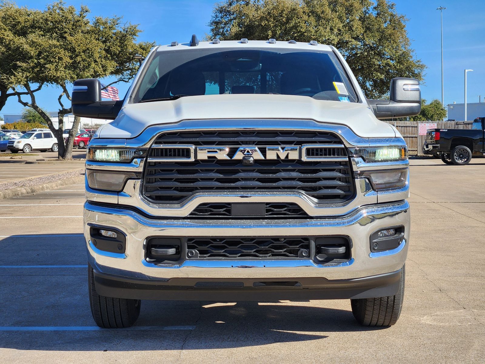 New 2026 Bright White Ram TRADESMAN CREW CAB 4X4 6
