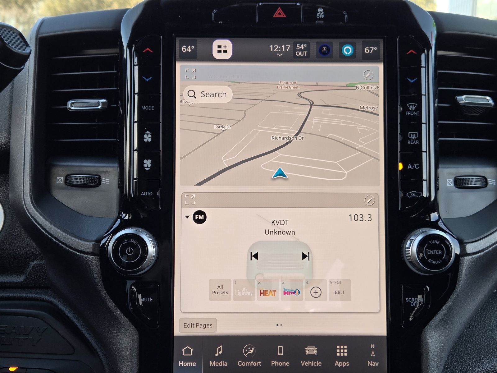 New 2026 Molten Red Pearlcoat Ram TRADESMAN CREW CAB 4X4 6