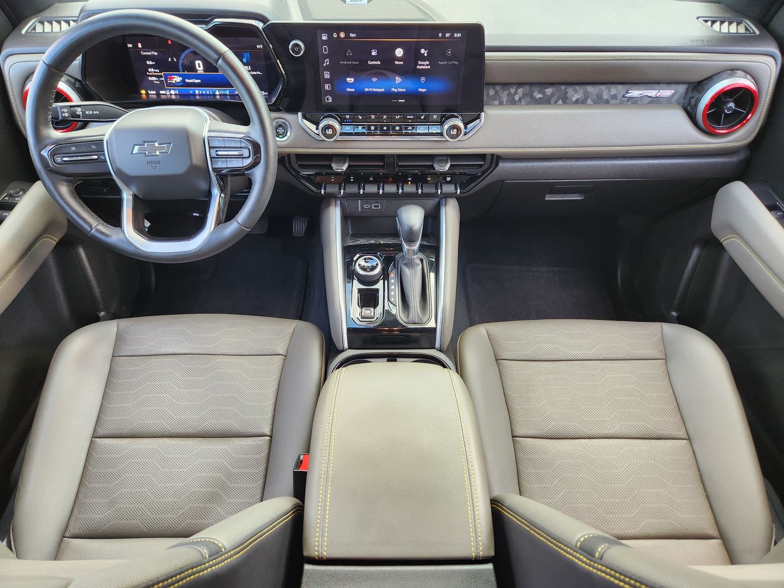 Used 2023 Sterling Gray Chevrolet ZR2 image 34