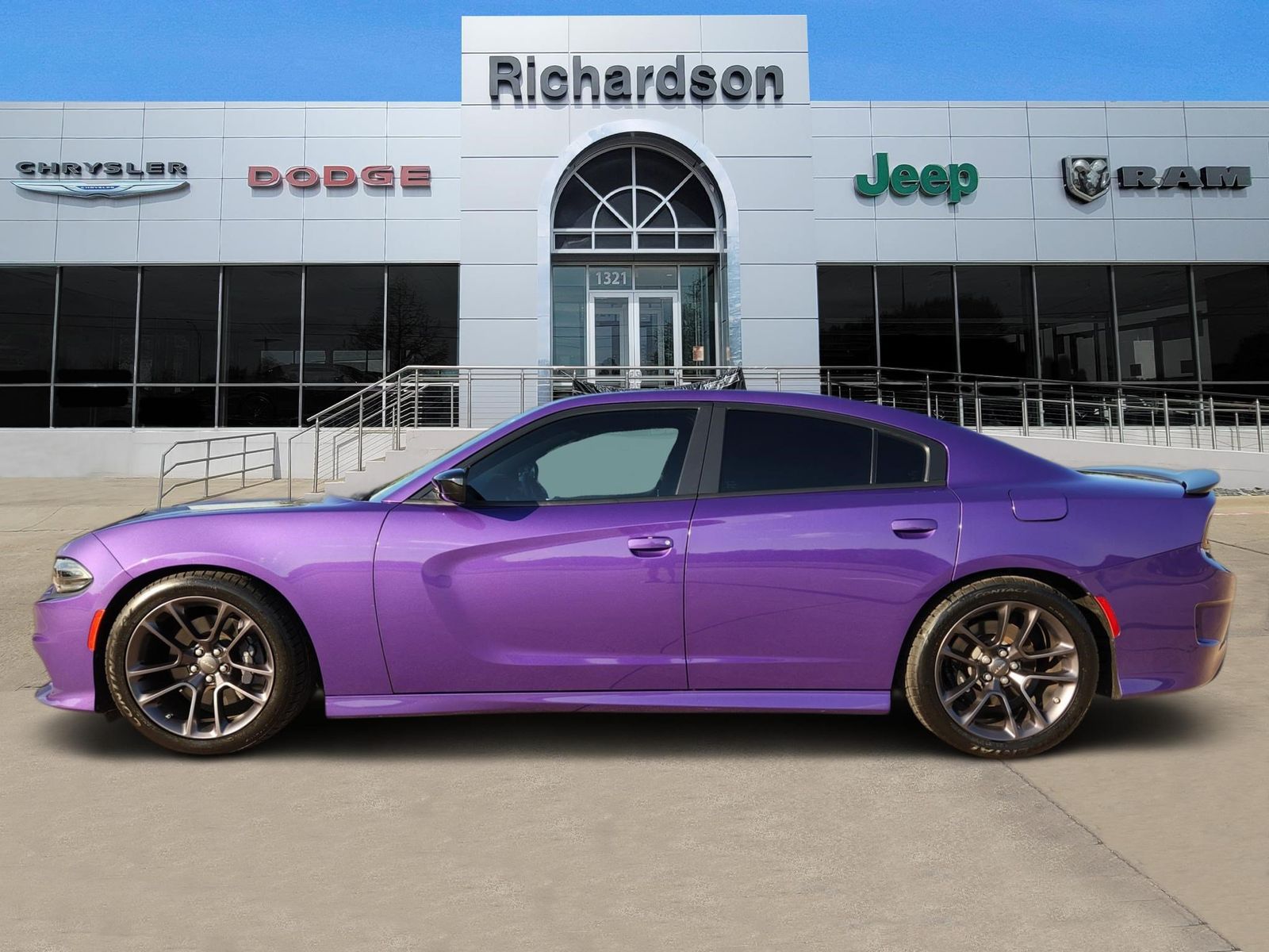 Used 2023 Plum Crazy Pearlcoat Dodge Scat Pack image 3
