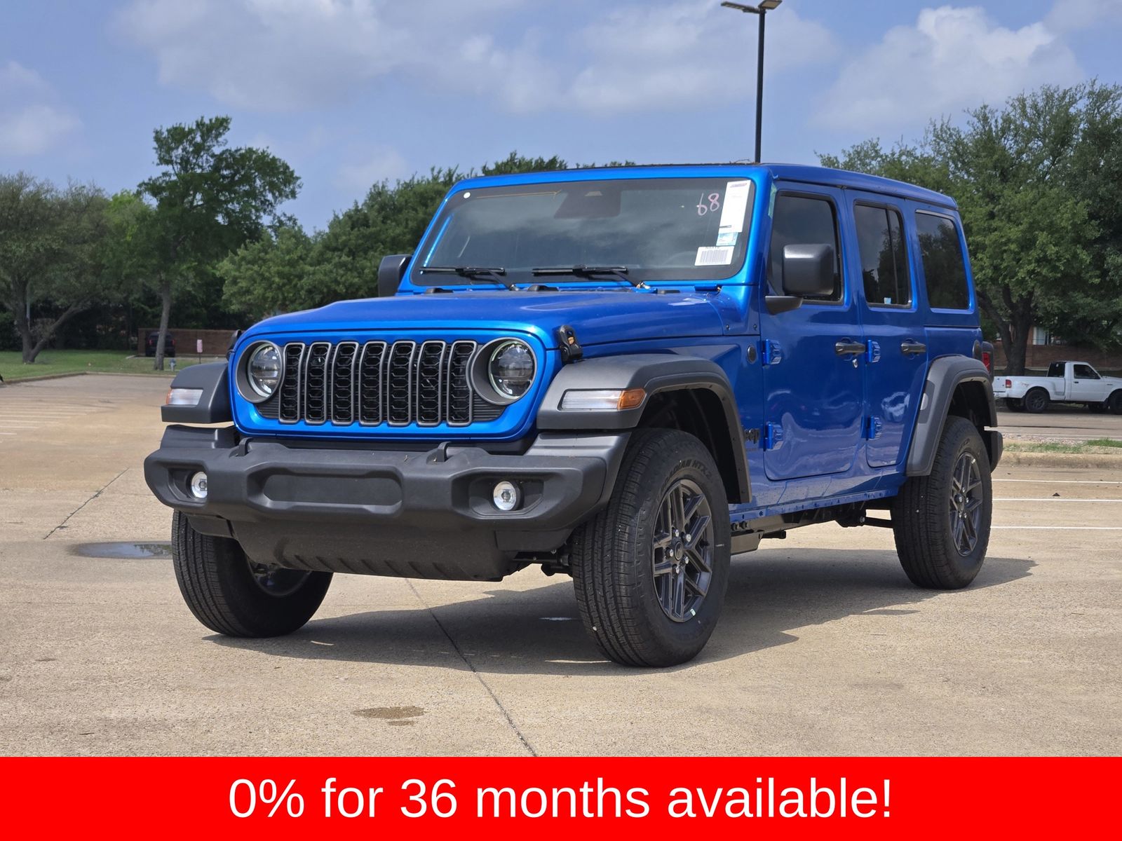 New 2026 Hydro Blue Pearlcoat Jeep 4-DOOR SPORT S image 2