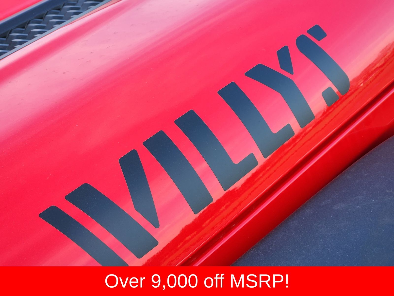 New 2026 Firecracker Red Jeep 4-DOOR WILLYS image 19