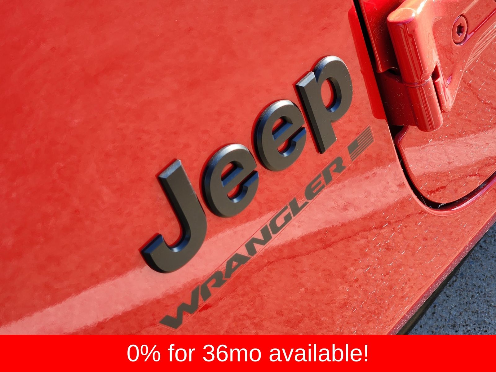 New 2026 Firecracker Red Jeep 4-DOOR SPORT image 12