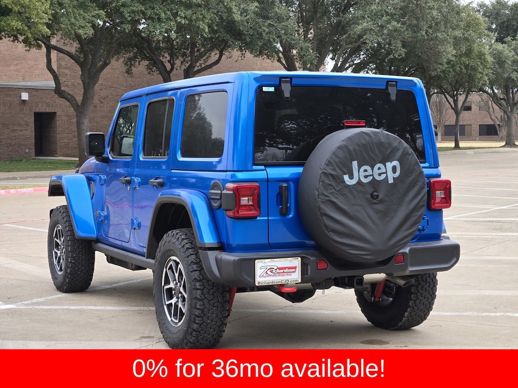 New 2026 Jeep Wrangler 4-DOOR RUBICON Sport Utility