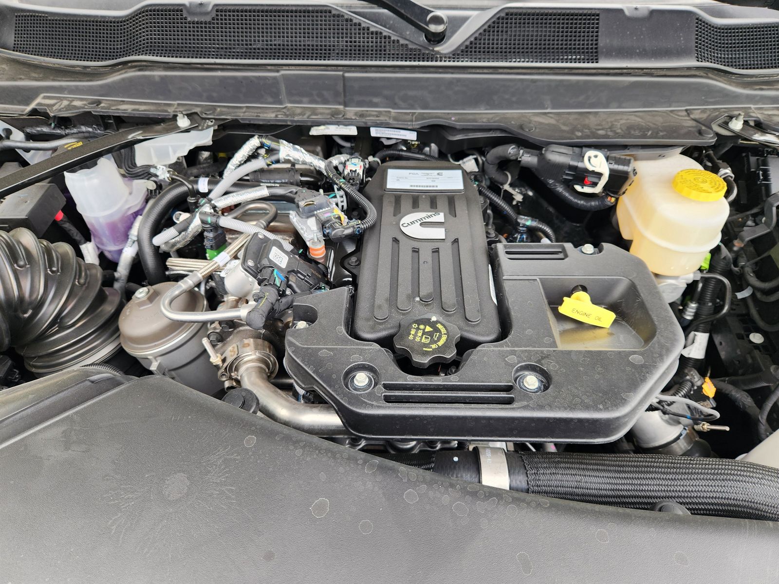 New 2026 Diamond Black Crystal Pearlcoat Ram LARAMIE CREW CAB 4X4 6