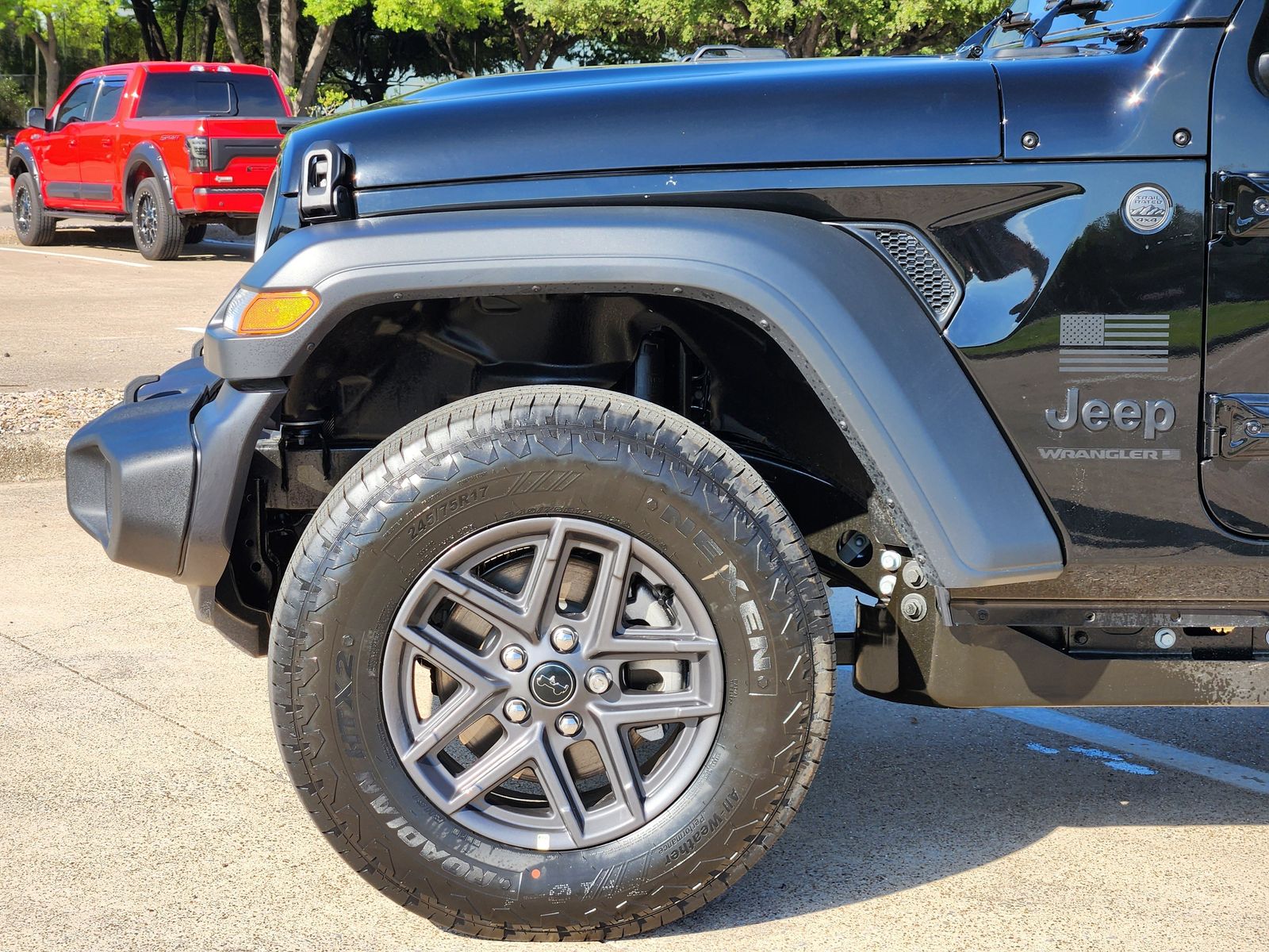 New 2026 Black Jeep 4-DOOR SPORT S image 8