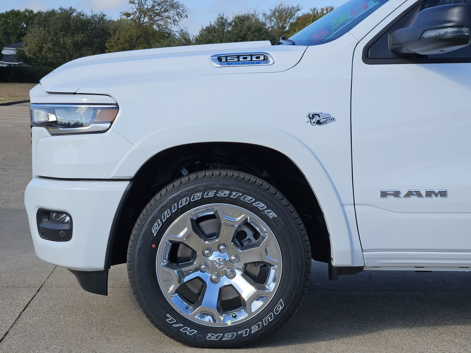 New 2026 Bright White Ram LONE STAR CREW CAB 4X4 5