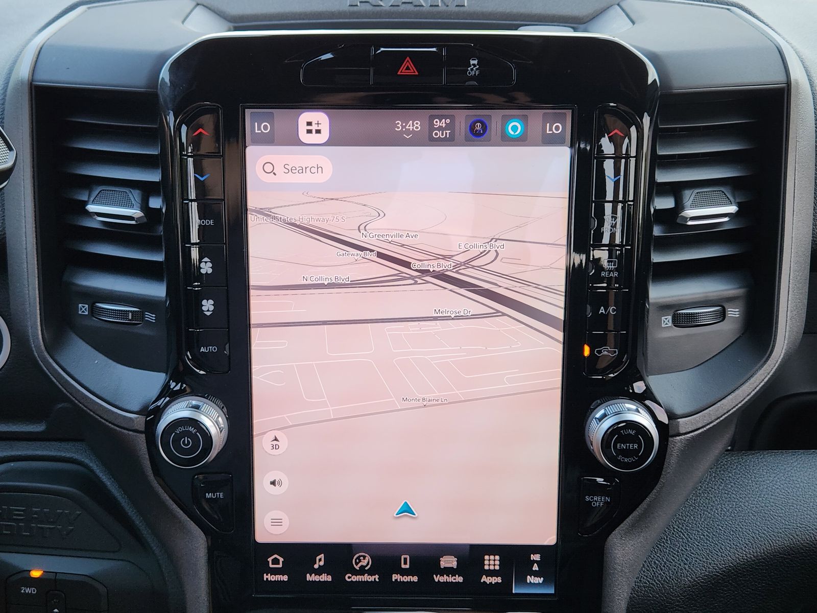 New 2026 Diamond Black Crystal Pearlcoat Ram TRADESMAN CREW CAB 4X4 6