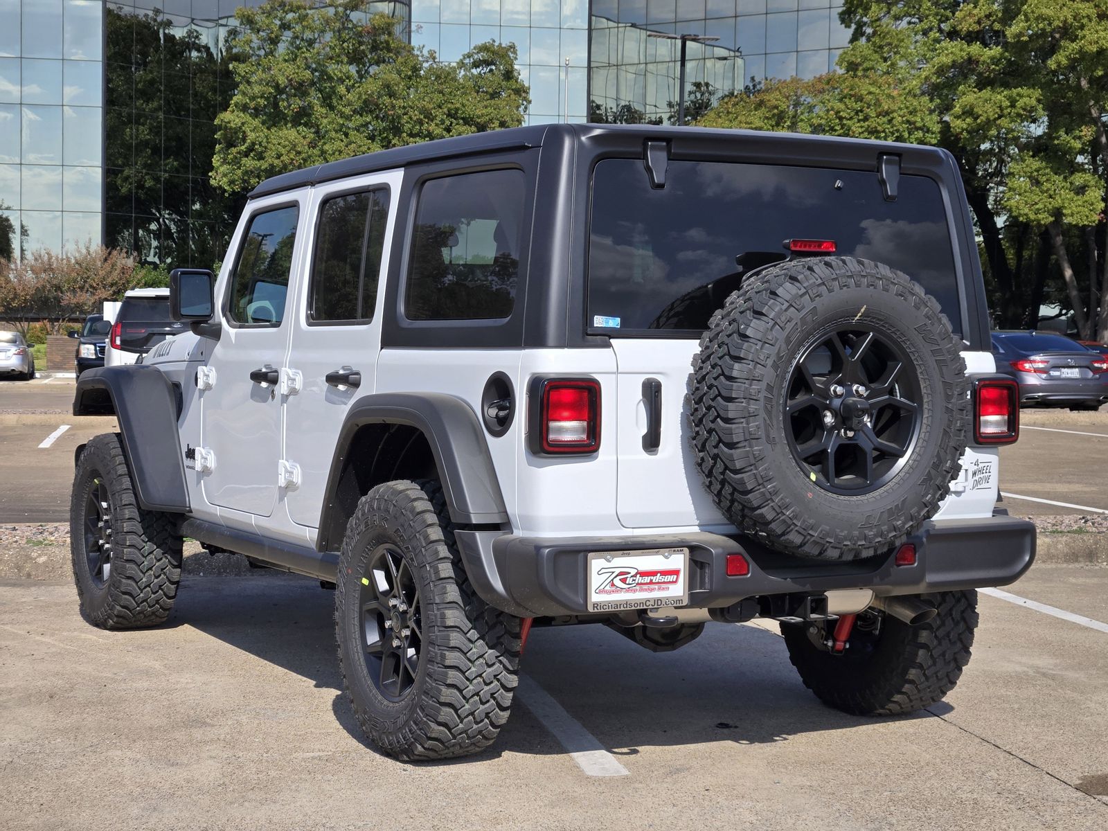 New 2026 Bright White Jeep 4-DOOR WILLYS image 6