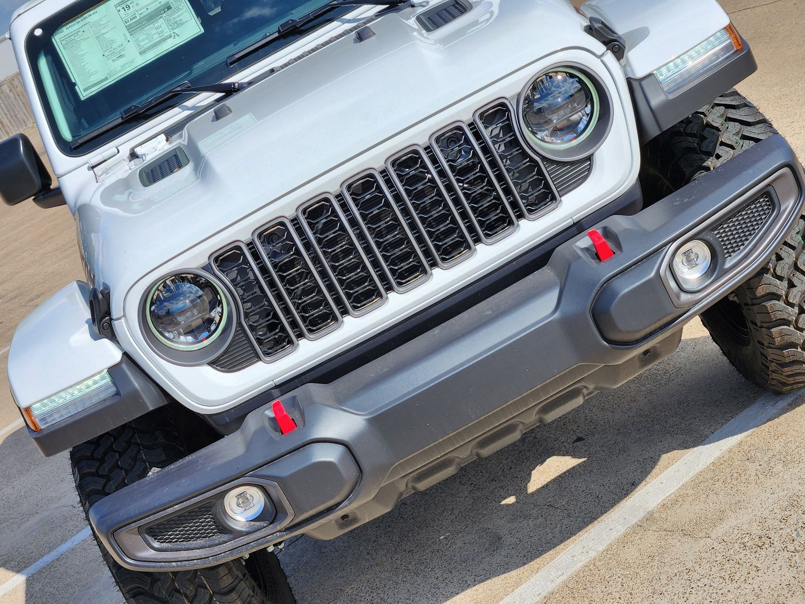 New 2026 Bright White Jeep RUBICON 4X4 image 14
