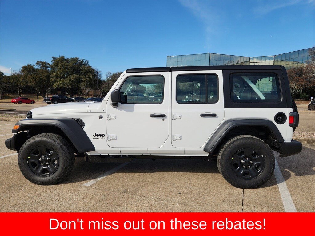 New 2026 Jeep Wrangler 4-DOOR SPORT Sport Utility