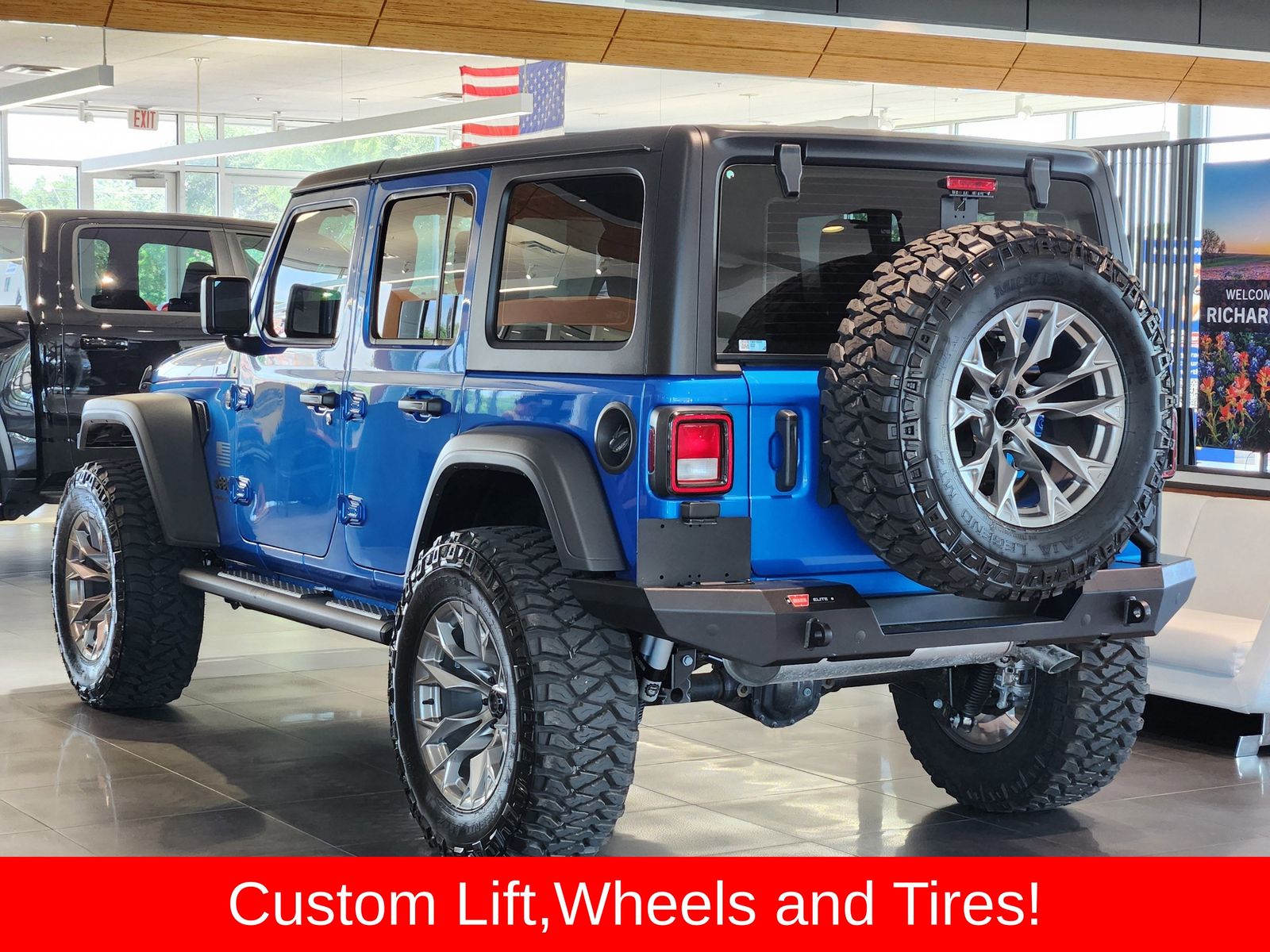 New 2026 Hydro Blue Pearlcoat Jeep 4-DOOR SPORT image 3