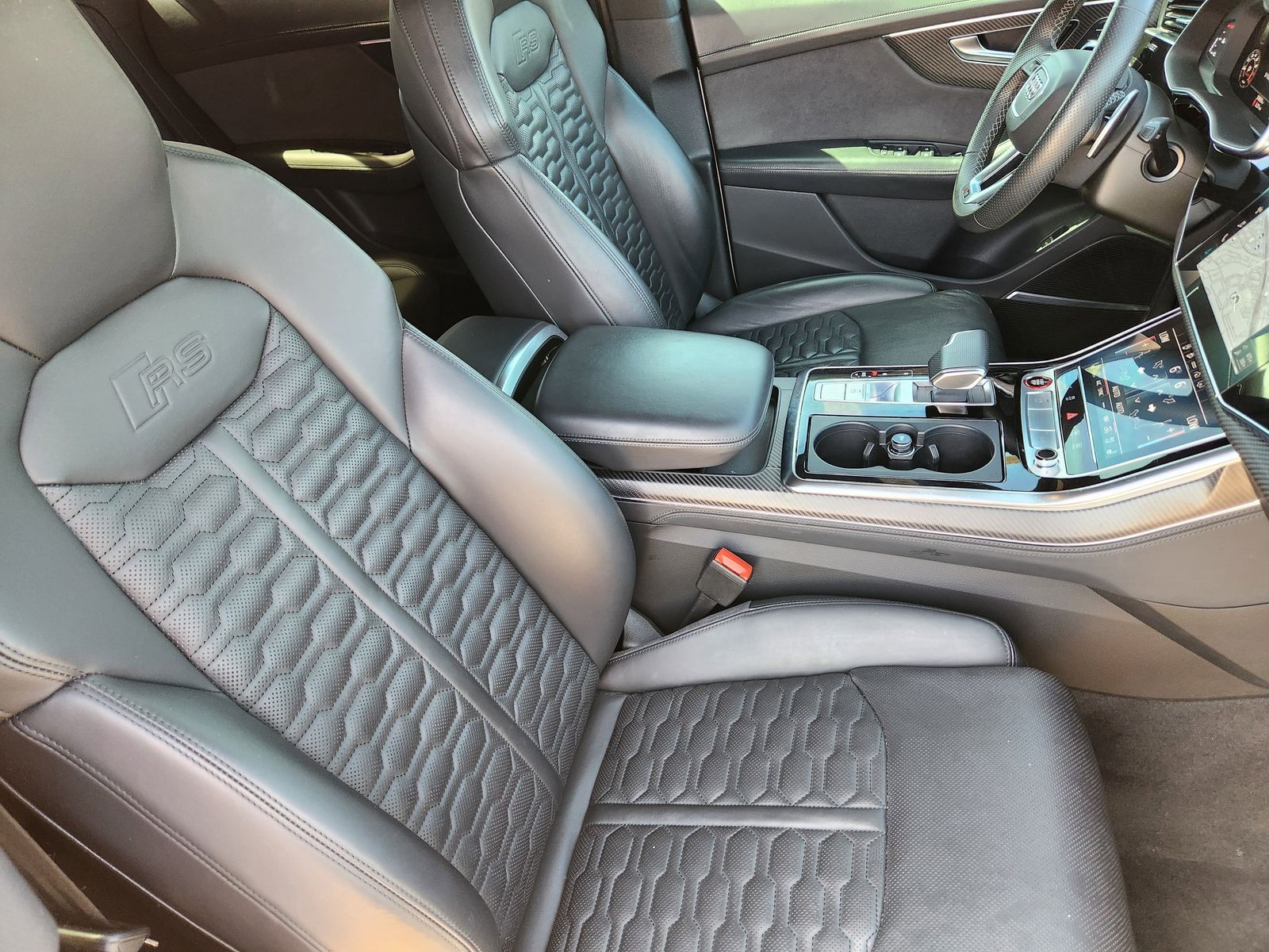 Used 2023 Glacier White Audi 4.0T image 24